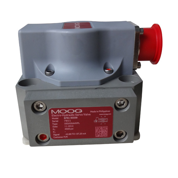 MOOG伺服阀G761-3033B 内部力矩马达的四根引线均在插座处插图