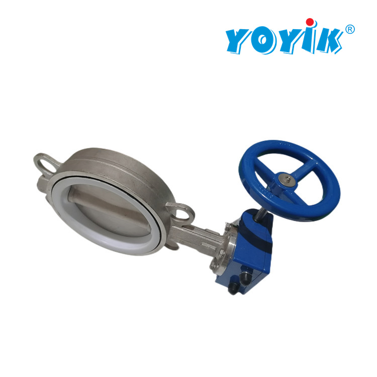 低压蝶阀50DSF4PB3 采用不锈钢对夹式插图1