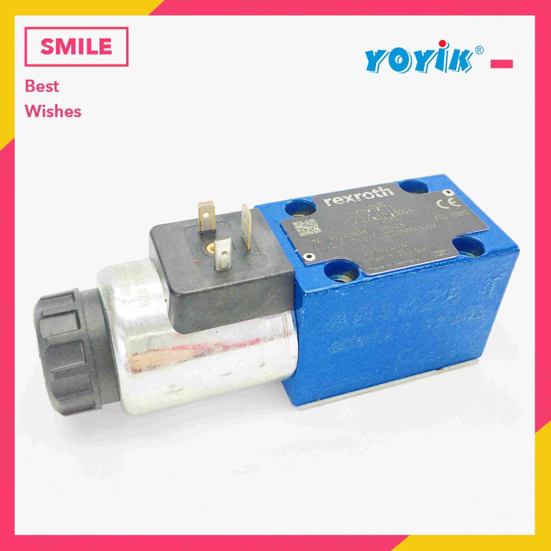 电磁阀4WE6D6X/EG220N9K4/V 主体包括阀体、电磁铁、阀芯、复位弹簧插图2 电磁阀4WE6D6X/EG220N9K4/V 主体包括阀体、电磁铁、阀芯、复位弹簧插图2