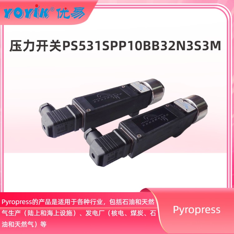 压力开关PS531SPP10/BB32N3/S3M产品说明插图1