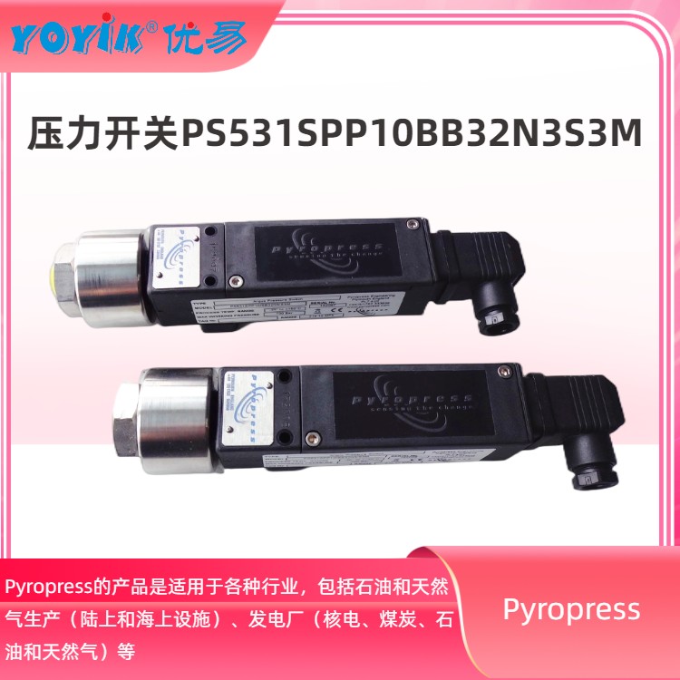 压力开关PS531SPP10/BB32N3/S3M产品说明插图2