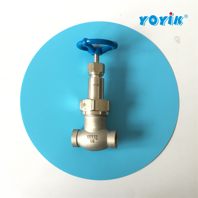 截止阀KHWJ25F1.6P 通过介质：氢气