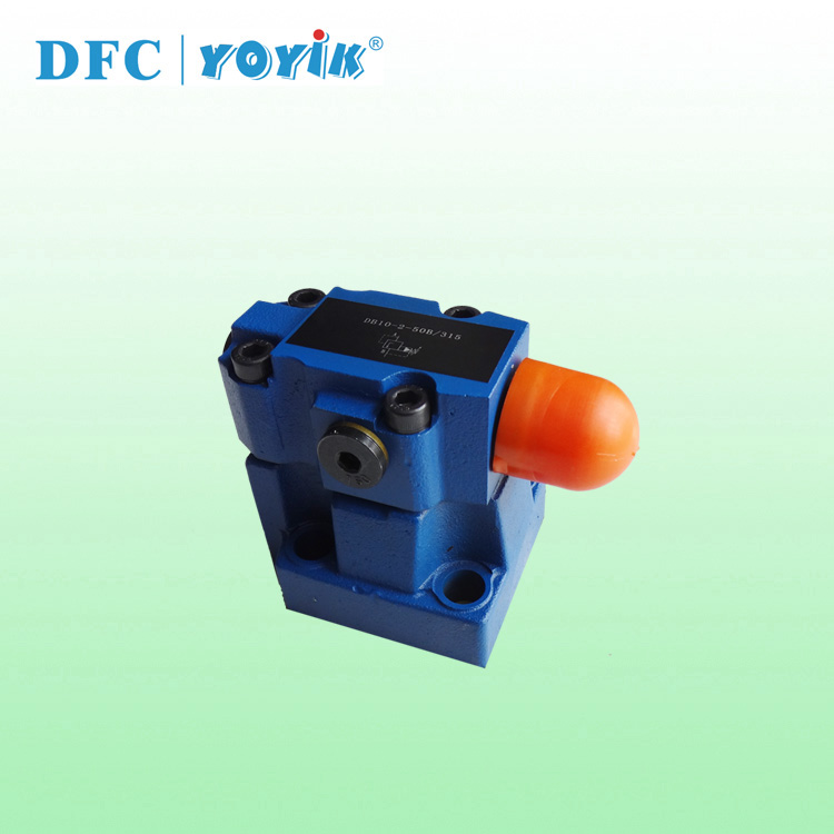 溢流阀DB10-1-30/31.5 由调压手轮、调节螺钉、阀盖、阀体等组成