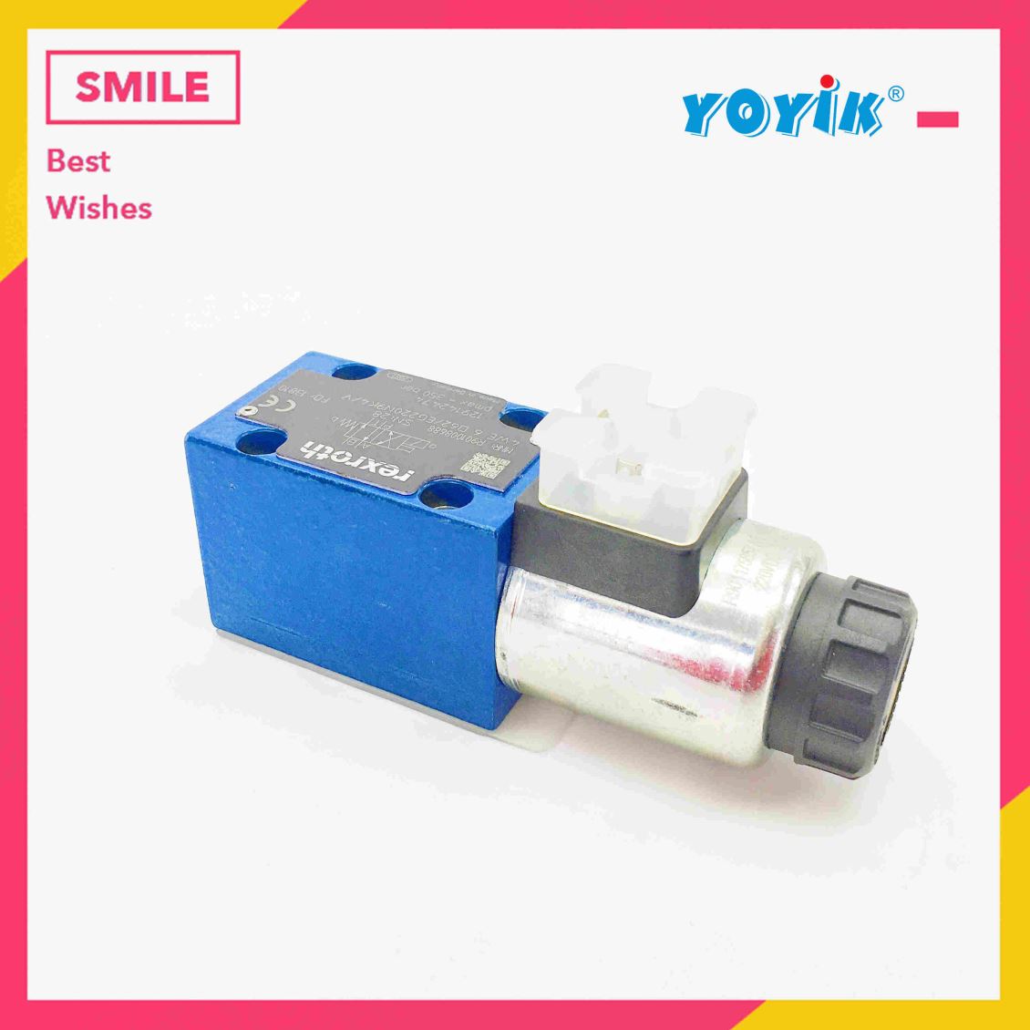 电磁阀4WE6D6X/EG220N9K4/V属于四通油口弹簧复位阀