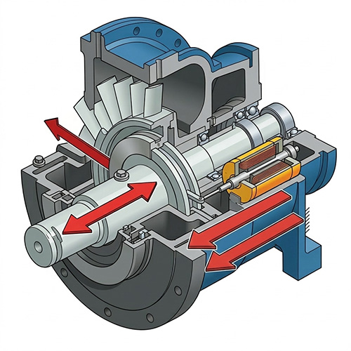 汽轮机胀差测量位移传感器